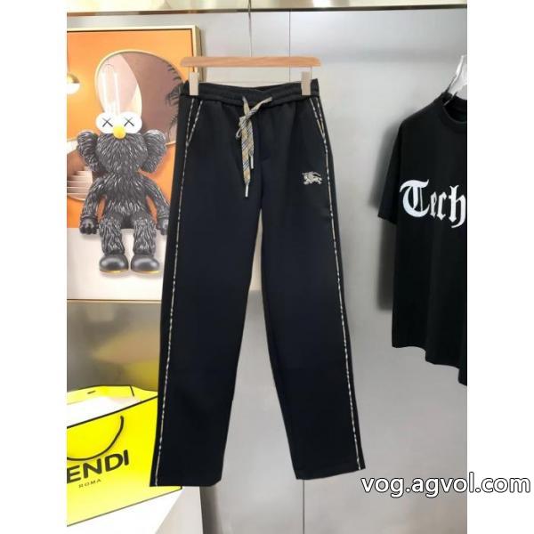 BURBERRYハイエンドバージョンは新型カジュアルパンツを独占提供