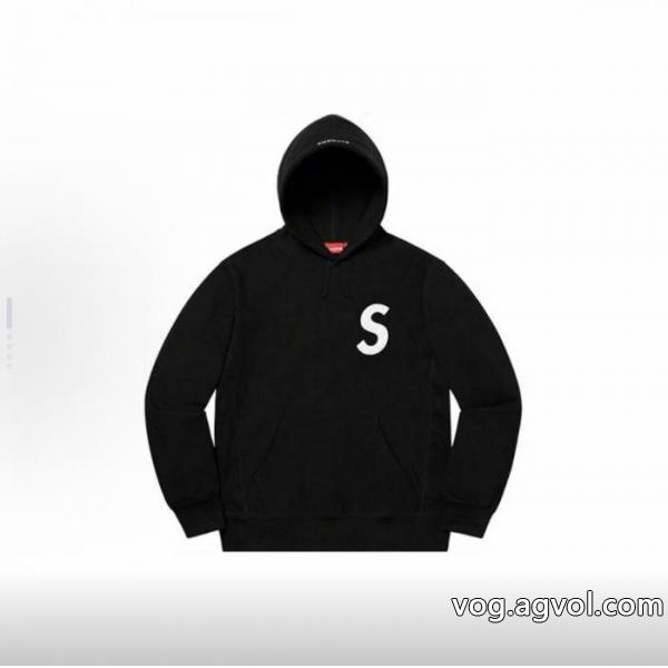 Supremeプリントアルファベット連帽シャツアメリカントレンドパーカー