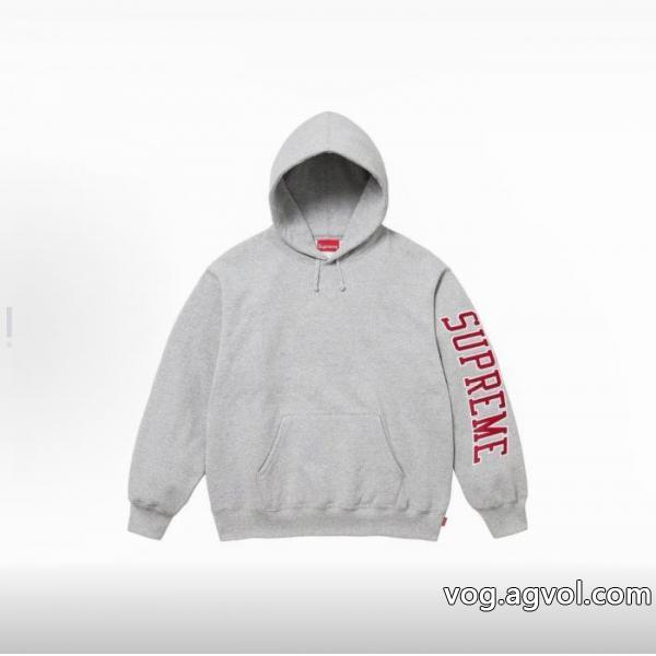 Supremeアメリカントレンドキリンアームロゴプリントドローキャップパーカー