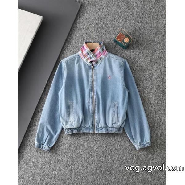 Polo Ralph Lauren春と秋の女性のデニムジャケット