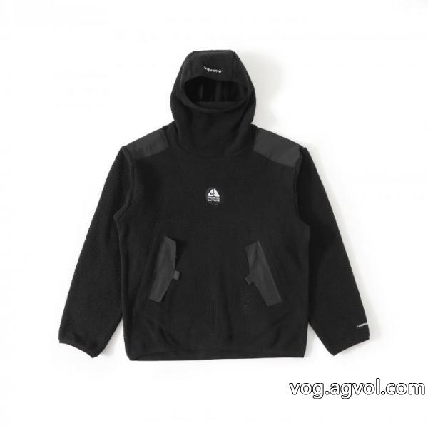 男女同型Supreme FW 22連名ACG Fleece Pulloverヘッド振り粒ダウン パーカー