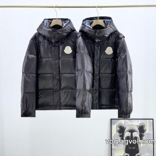MONCLER秋冬の新作スキー取り外し可能な袖連帽ダウンジャケット