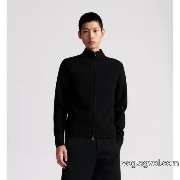 DiorCDアルファベットの新しい毛織物コート