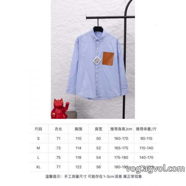 雑誌にも人気掲載アイテム HOT人気セール 上品上質長袖シャツ偽 ブランド 販売ロエベ