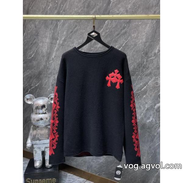 CHROME HEARTSセーターブランドコピー大人感漂う秋冬新作 今だけSALE 好評品