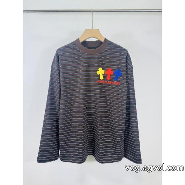 長袖Tシャツ秋冬の流行りトップス 国内正規品送料無料 お手頃価格で人気商品CHROME HEARTSスーパー コピー 安心