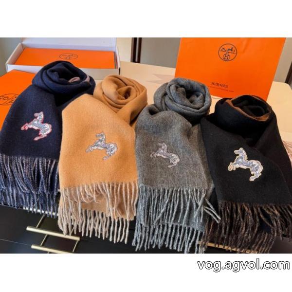 マフラー上品な印象 限定生産品 卸し売り偽 ブランド 購入HERMES