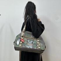Supremeアルファベットトートバッグ斜めショルダーバッグチェック柄ショルダーバッグ