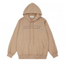MONCLERベーシック4色刺繍連帽パーカー