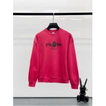 prada 2026 ss秋冬新作長袖丸首パーカー