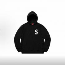 Supremeプリントアルファベット連帽シャツアメリカントレンドパーカー
