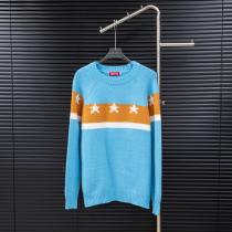 supremeペンタゴンキルティングニットロングセーター