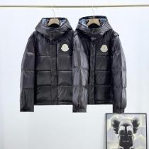 MONCLER秋冬の新作スキー取り外し可能な袖連帽ダウンジャケット