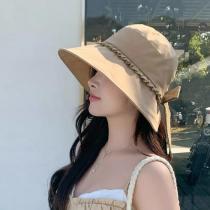 MONCLER新作リボン漁師帽子日除け帽子