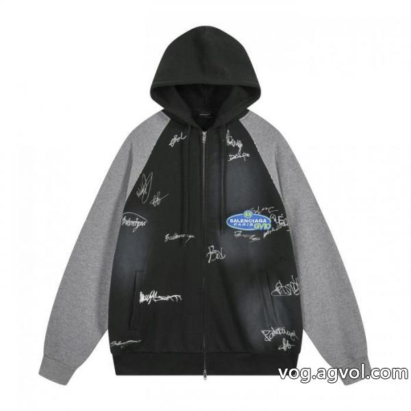 上質上品 新作追加 オリジナルbalenciagaブランド コピー 着払いパーカーコート