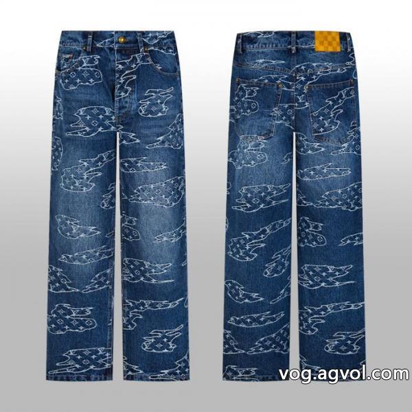 ブランド 通販 激安新しい斬新なスタイル 必見 国内即発 大人の色味LOUIS VUITTONジーンズ