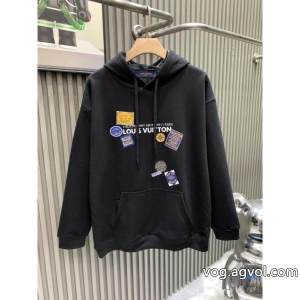 大人気アイテムが勢ぞろい 数量限定セール 人気急上昇LOUIS VUITTONパーカーブランド コピー 品