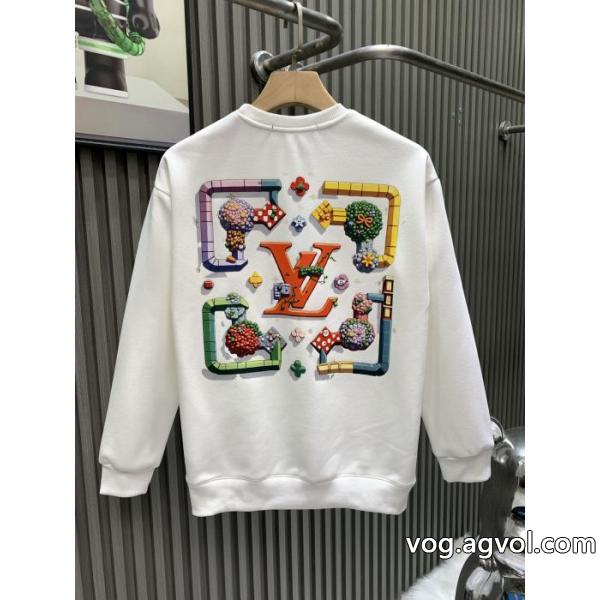 自分へのご褒美 専門店 様々なコーディネートに激安 通販 ブランドLOUIS VUITTONパーカー