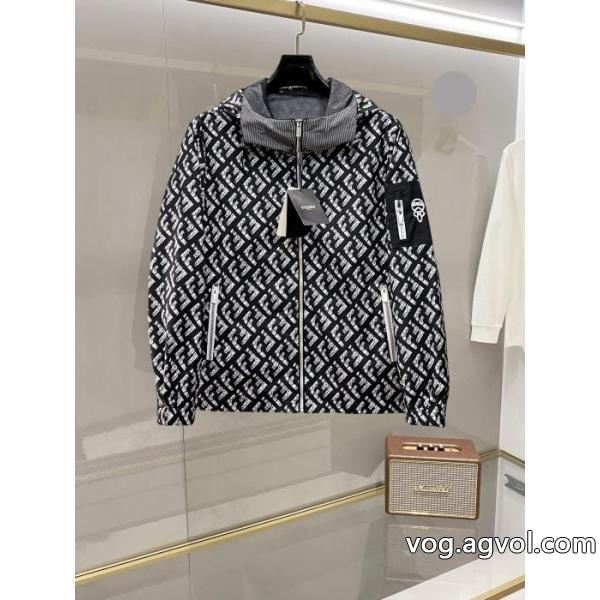 新作入荷250%新品 HipHop 高級感を演出フェンディジャケットコピー 品 販売