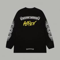 長袖Tシャツブランド 通販 激安大人気セール HOT新品 風通しの良いフレアCHROME HEARTS