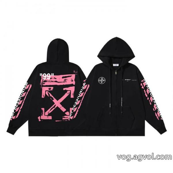 ブランド 偽物 激安25-25AW オシャレ上級者に 涼しげに演出パーカーOff-White