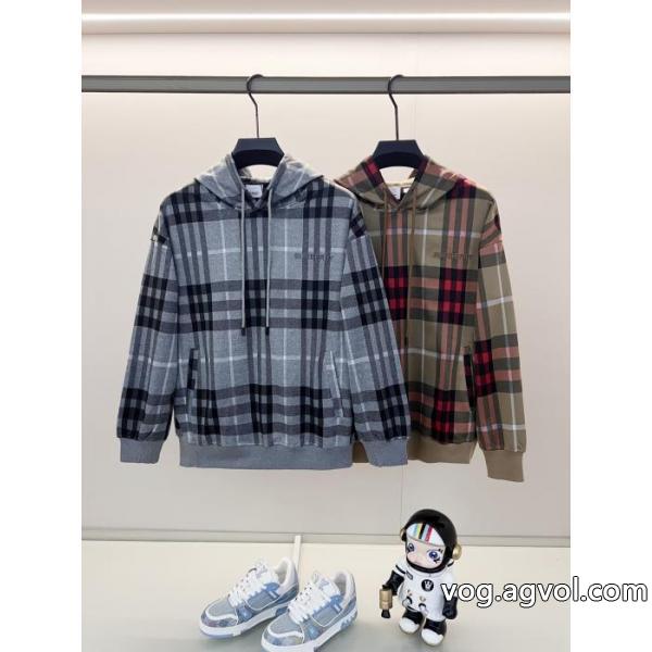 パーカーBURBERRY最新商品 2026年秋冬流行ファッション 最高級品質のブランド 偽物 通販