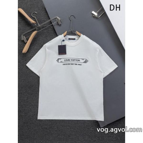 ブランド 通販 激安半袖TシャツLOUIS VUITTON新作入荷本物保証 お値段最低！ 超優秀