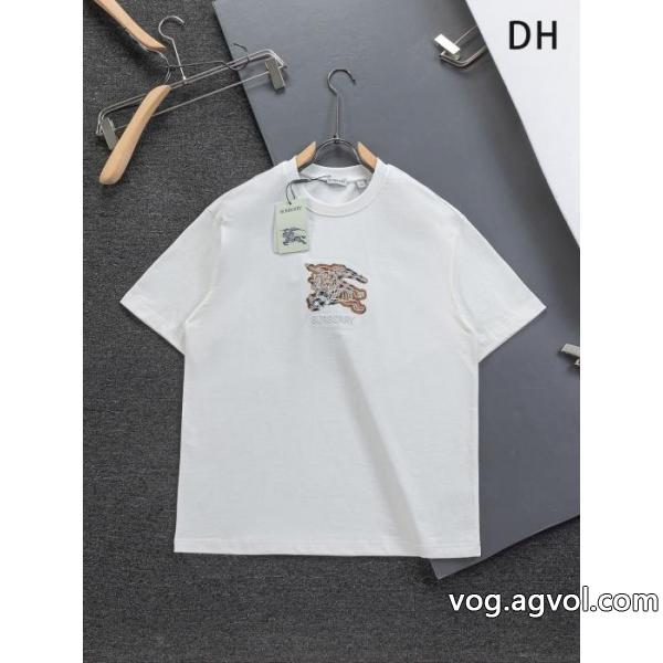 完売必須　限定SALE ファションスタイルが演出する ギフト最適期間限定BURBERRY半袖Tシャツブランド 通販 激安