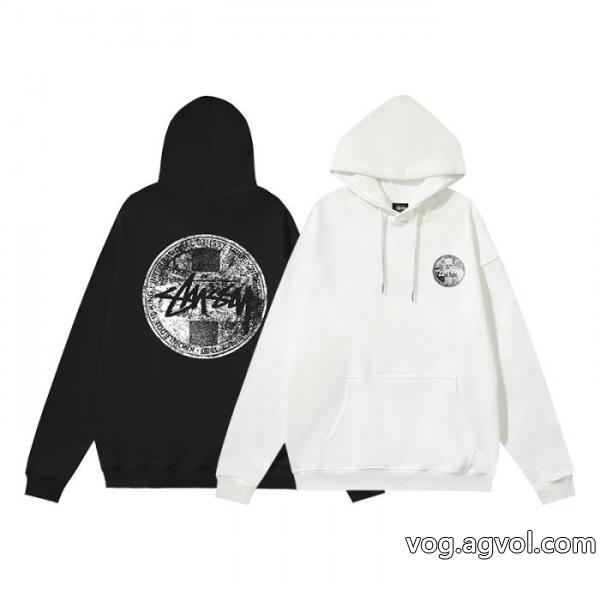 普段使い 新作限定早い者勝ち 手元に在庫ありSTUSSYパーカーブランド コピー 品