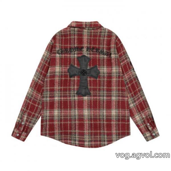 ブランド スーパー コピーCHROME HEARTS長袖シャツ再入荷！ 2026-26AW☆韓国の人気 質感に満足