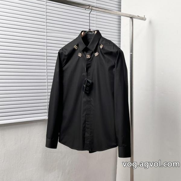 知的な雰囲気冬着物 25aw ブランドスタイルが継続的に人気ブランド コピー ショップDolce&Gabbana長袖シャツ