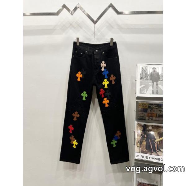 欧米韓流/雑誌  2026限定モデル 上品な輝きを放つ形激安 ブランド 通販ジーンズCHROME HEARTS