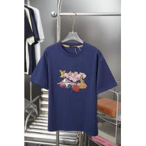 大胆なスリット上品 評価の高い 雑誌掲載アイテム LOUIS VUITTON半袖Tシャツスーパー コピー メンズ
