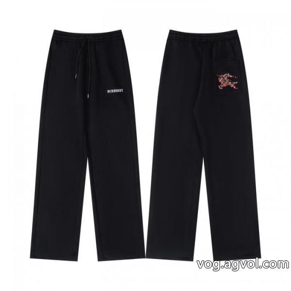 スラックスバーバリーブランド 通販 激安お出掛けに便利 2026新品入荷 芸能人愛用