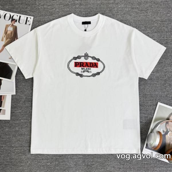 &nbsp;&nbsp;&nbsp;&nbsp;半袖Tシャツプラダ安心国内発送 良好な材質 新品人気上昇ブランド スーパー コピー..