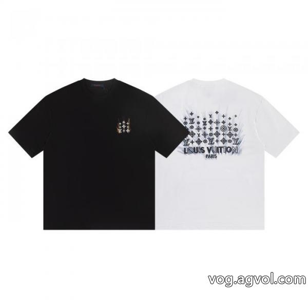 絶妙な新商品 NEW!国内完売 上品保証半袖Tシャツスーパー ブランド コピーLOUIS VUITTON