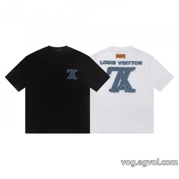 大好評アイテム 限定入荷 季節感をプラス人気商品偽 ブランド 通販半袖TシャツLOUIS VUITTON