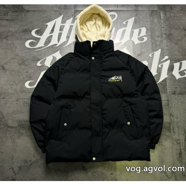 楽天最安値に挑戦 抜け感を出す 超特価新品STUSSY綿入れの服ブランド フェイク