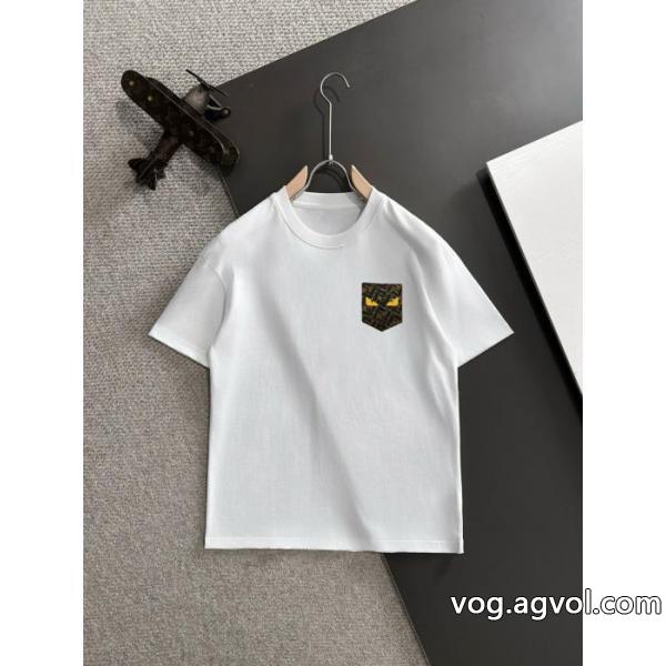 ブランド 品 コピーFENDI半袖Tシャツ今シーズン新作！大人もOK！ 新作入荷新品 今季新作 セール