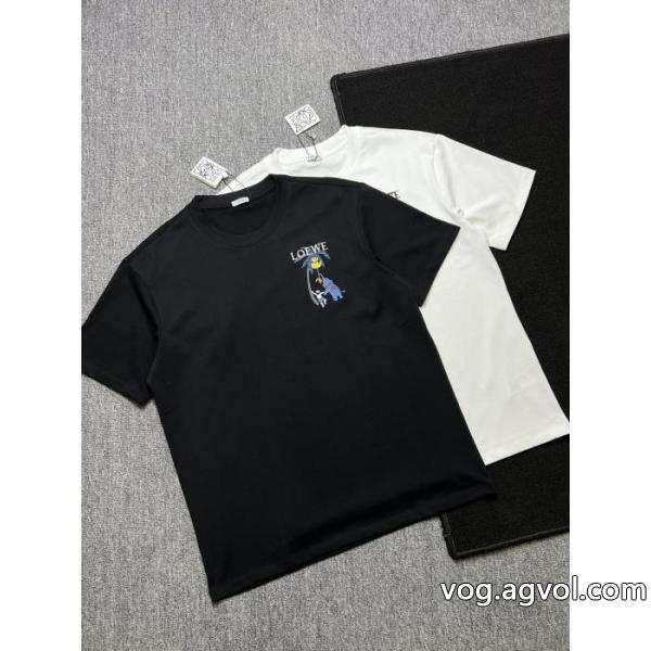 LOEWE半袖Tシャツスーパー コピー 通販 優良優れた生地 トレンドスタイル 品質保証高品質