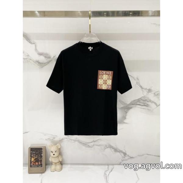 LOEWE魅力的な 韓国高級服 さわやかな印象Tシャツコピー 商品 通販