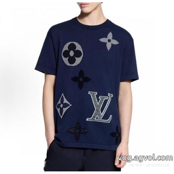 ファッショナブルなデザイン セールで格安 完売必至欲しいTシャツLOUIS VUITTONブランド 偽物