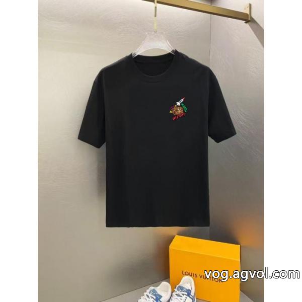 LOUIS VUITTON海外販売開始 売れ筋！ VIPセール半袖Tシャツブランド 通販 激安