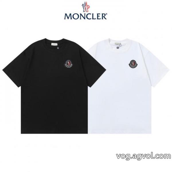 MONCLER偽物 通販半袖Tシャツ精巧な逸品 秋季超人気アイテム 今年マスト