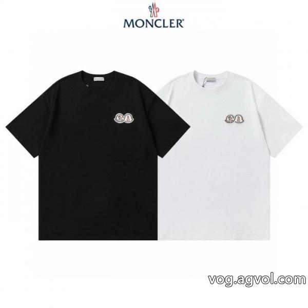 MONCLER半袖Tシャツ激安 ブランド最新ルック VIPセールでお得 カラバリ豊富