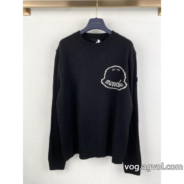 セーター限定版プリント 新作デザイン新色 ユニセックスブランド スーパー コピー 舗MONCLER