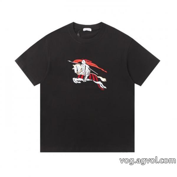 偽物 ブランドTシャツ最前線2026 数量限定 大人っぽい雰囲気BURBERRY