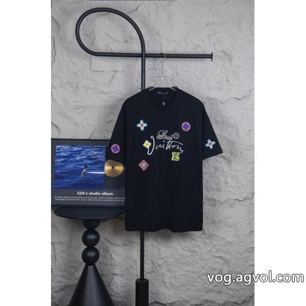 偽物 ブランド ショップ半袖Tシャツ少数入荷 人気いっぱい 優れた品質LOUIS VUITTON