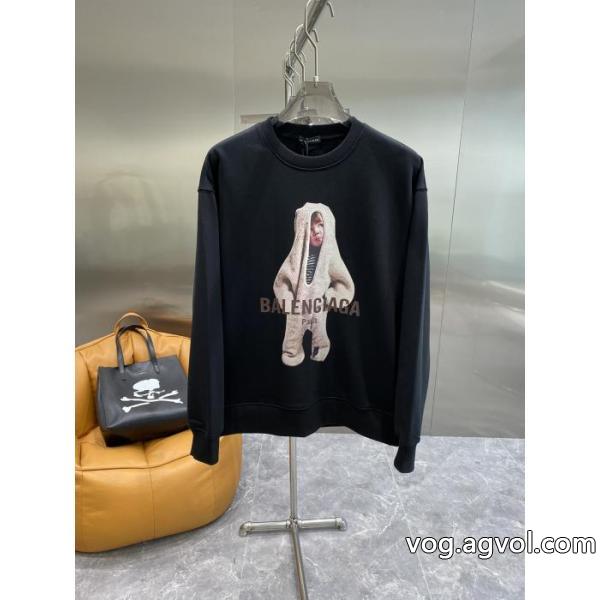 日常使い 新色登場 高級感溢るbalenciagaパーカー偽物 通販 