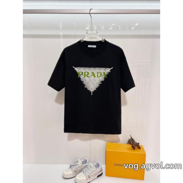 上品保証 品質の良さ HOT品質保証ブランド コピー 販売店半袖TシャツPRADA